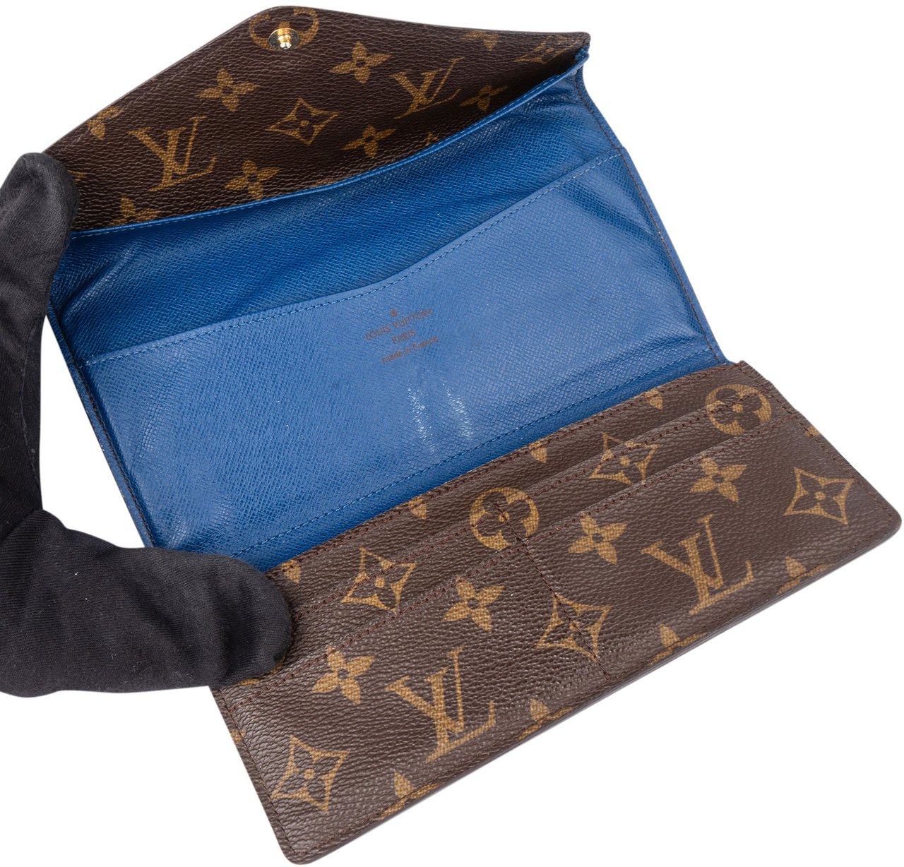 Louis Vuitton Louis Vuitton Canvas Monogram Josephine Wallet Bruin