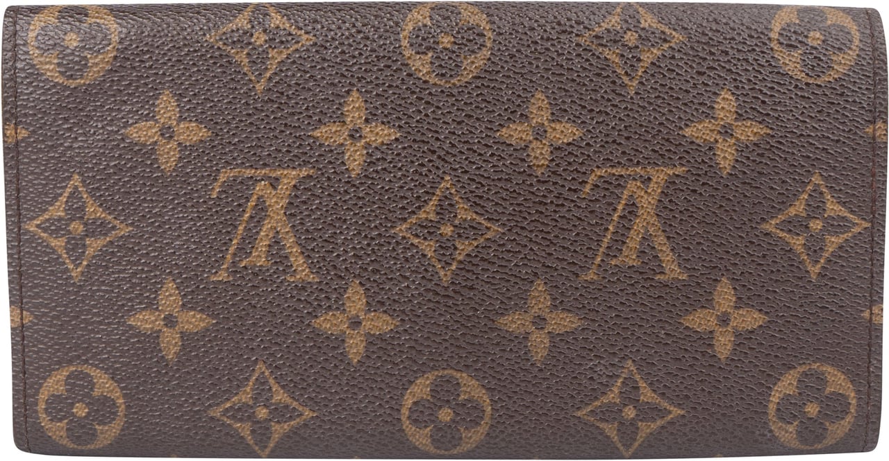 Louis Vuitton Louis Vuitton Canvas Monogram Josephine Wallet Bruin