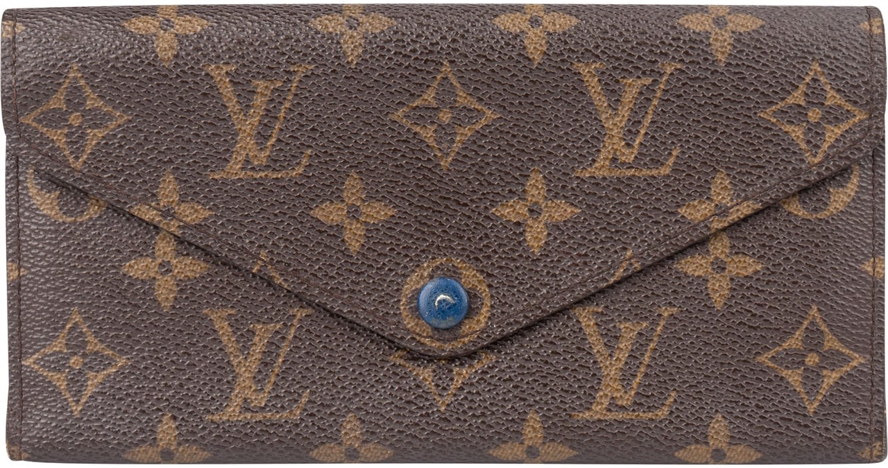 Louis Vuitton Louis Vuitton Canvas Monogram Josephine Wallet Bruin