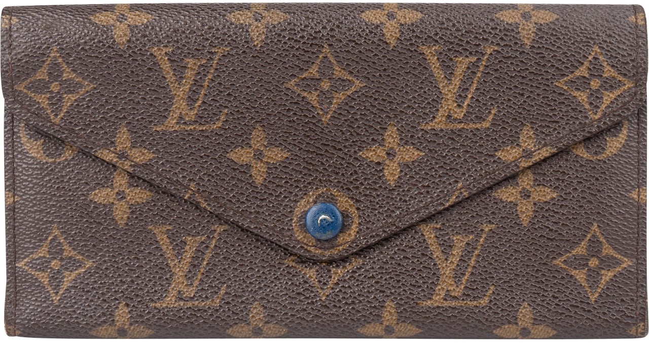Louis Vuitton Louis Vuitton Canvas Monogram Josephine Wallet Bruin