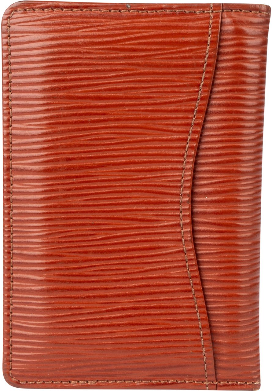 Louis Vuitton Louis Vuitton Cognac Epi Leather Cardholder Bruin