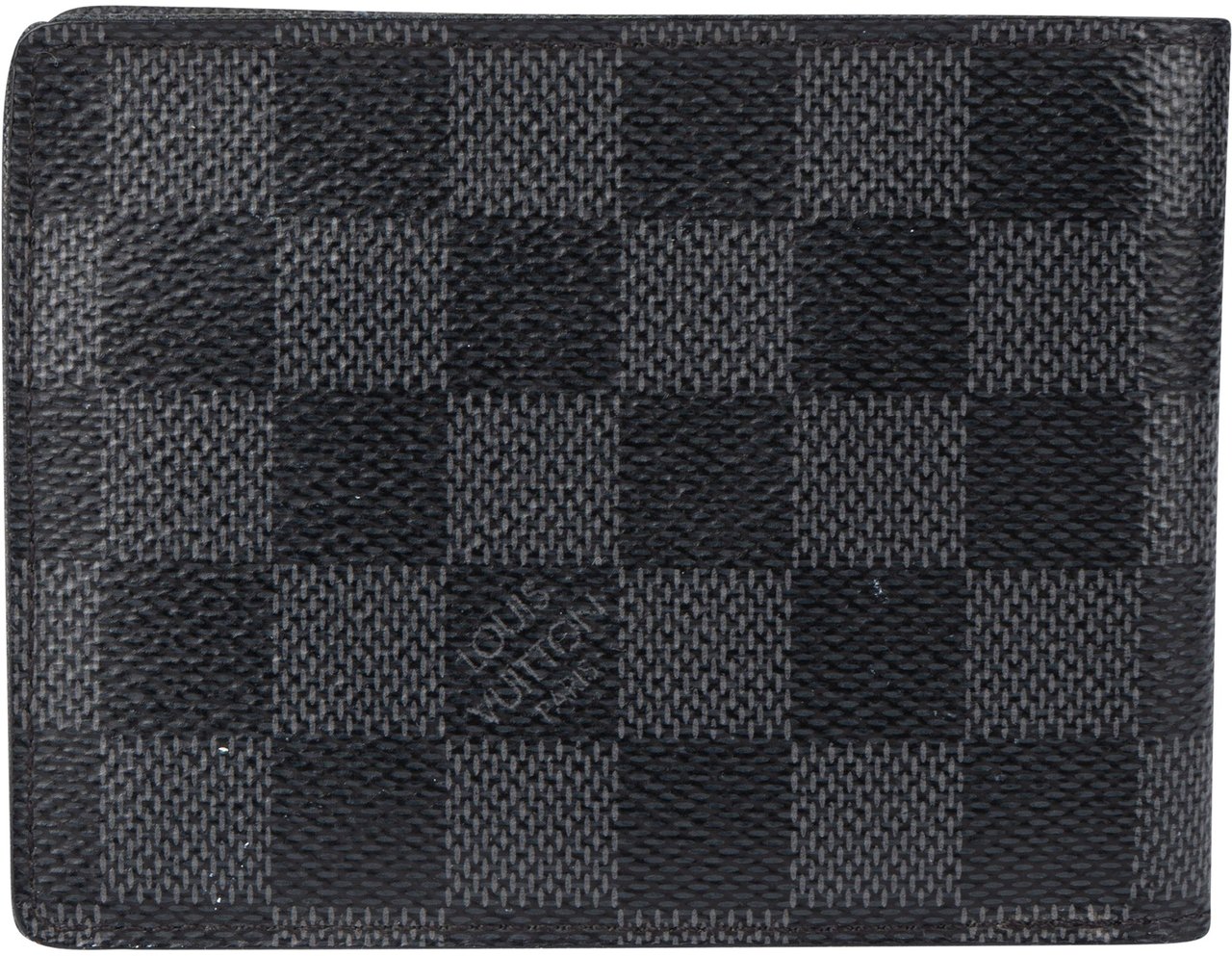 Louis Vuitton Louis Vuitton Damier Graphit Monogram Slender Wallet Zwart