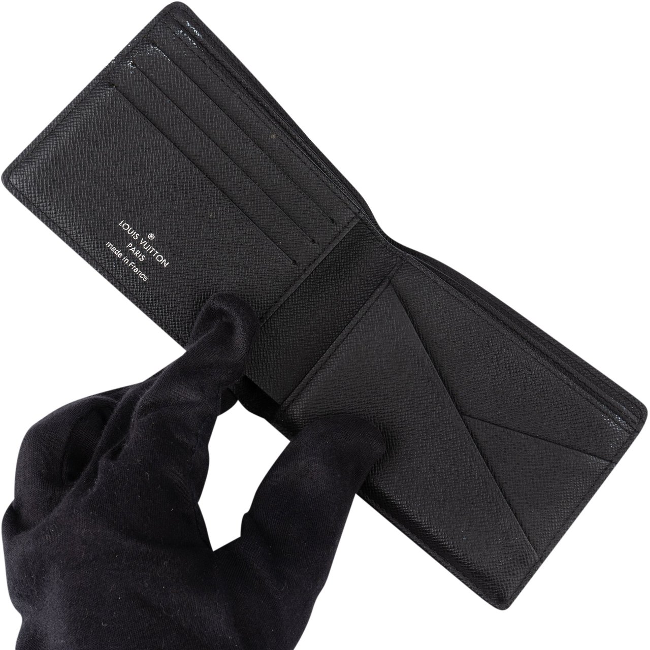 Louis Vuitton Louis Vuitton Damier Graphit Monogram Slender Wallet Zwart