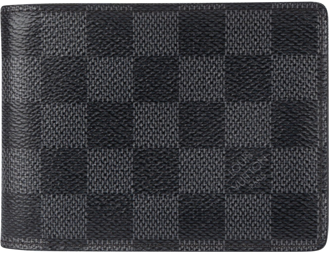 Louis Vuitton Louis Vuitton Damier Graphit Monogram Slender Wallet Zwart