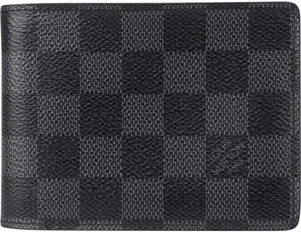 Louis Vuitton Louis Vuitton Damier Graphit Monogram Slender Wallet Zwart