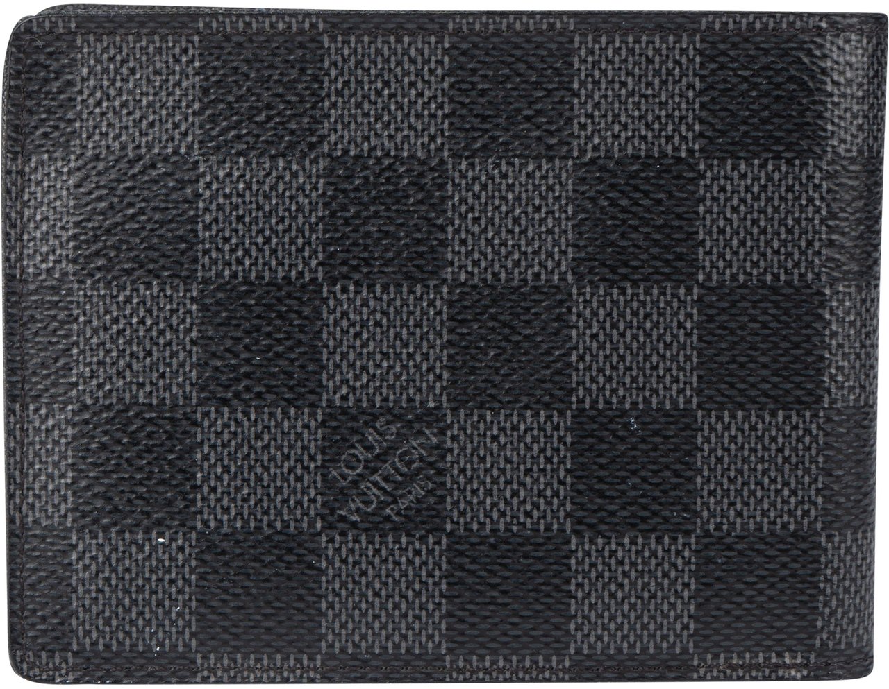 Louis Vuitton Louis Vuitton Damier Graphit Monogram Slender Wallet Zwart