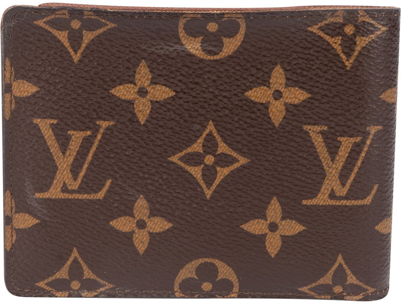 Louis Vuitton Louis Vuitton Canvas Monogram Slender Wallet Bruin
