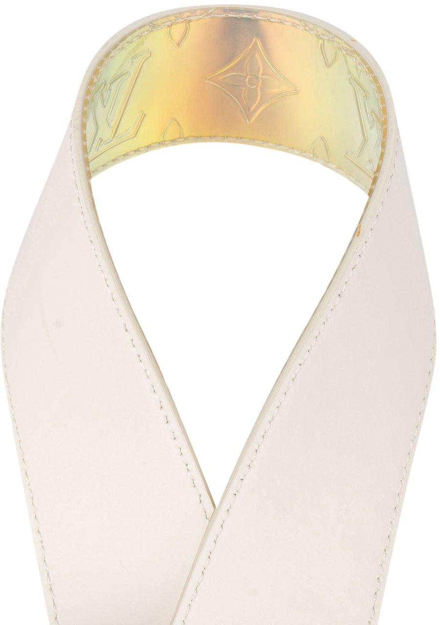 Louis Vuitton Louis Vuitton Limited Prism By Virgil Abloh Belt (95) Wit