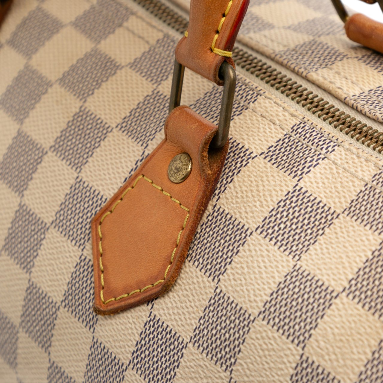 Louis Vuitton Damier Azur Speedy 30 Wit