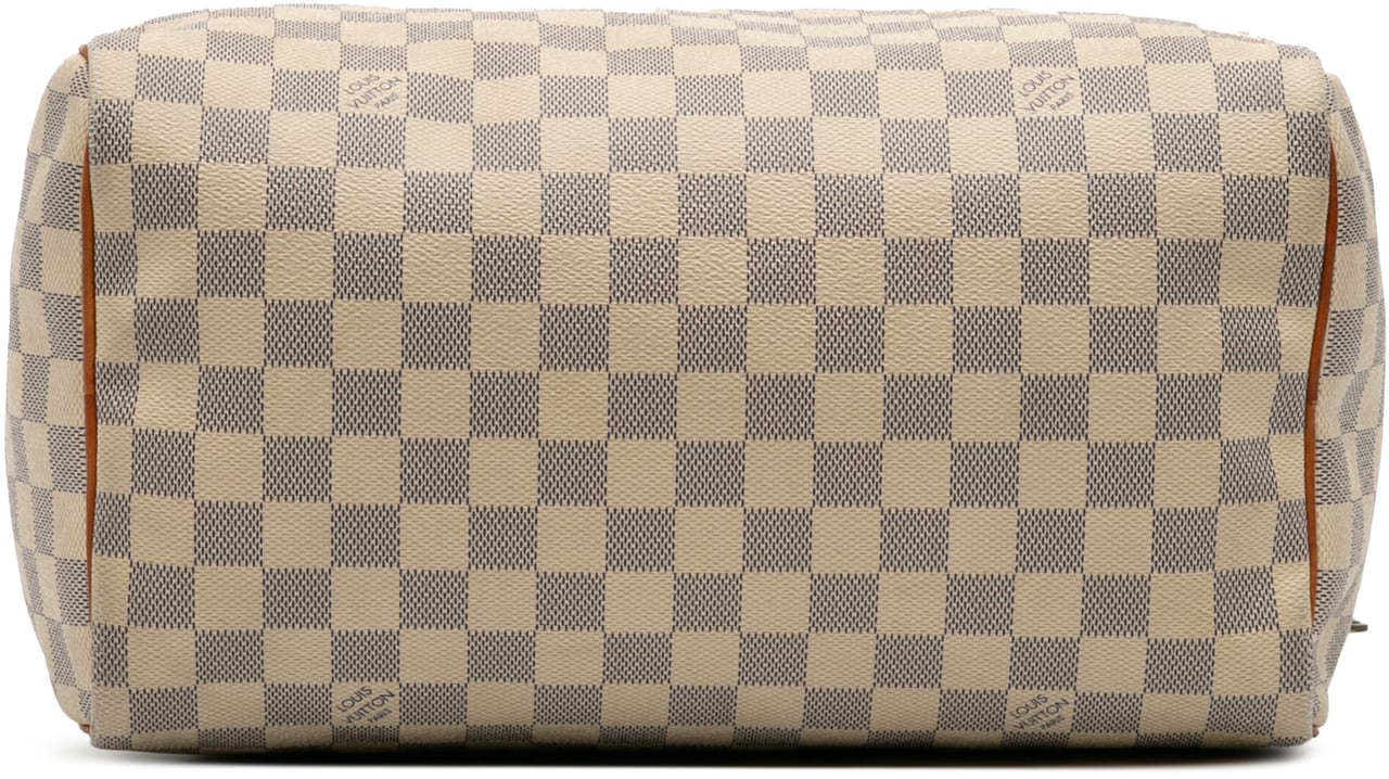 Louis Vuitton Damier Azur Speedy 30 Wit