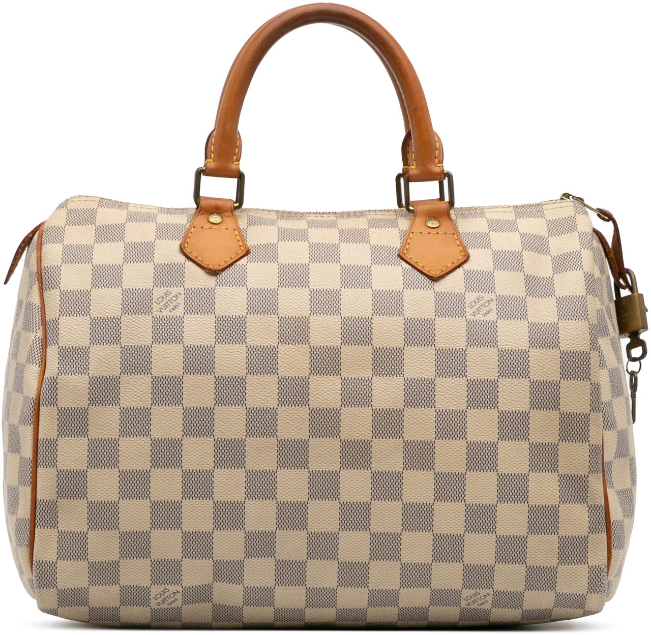 Louis Vuitton Damier Azur Speedy 30 Wit