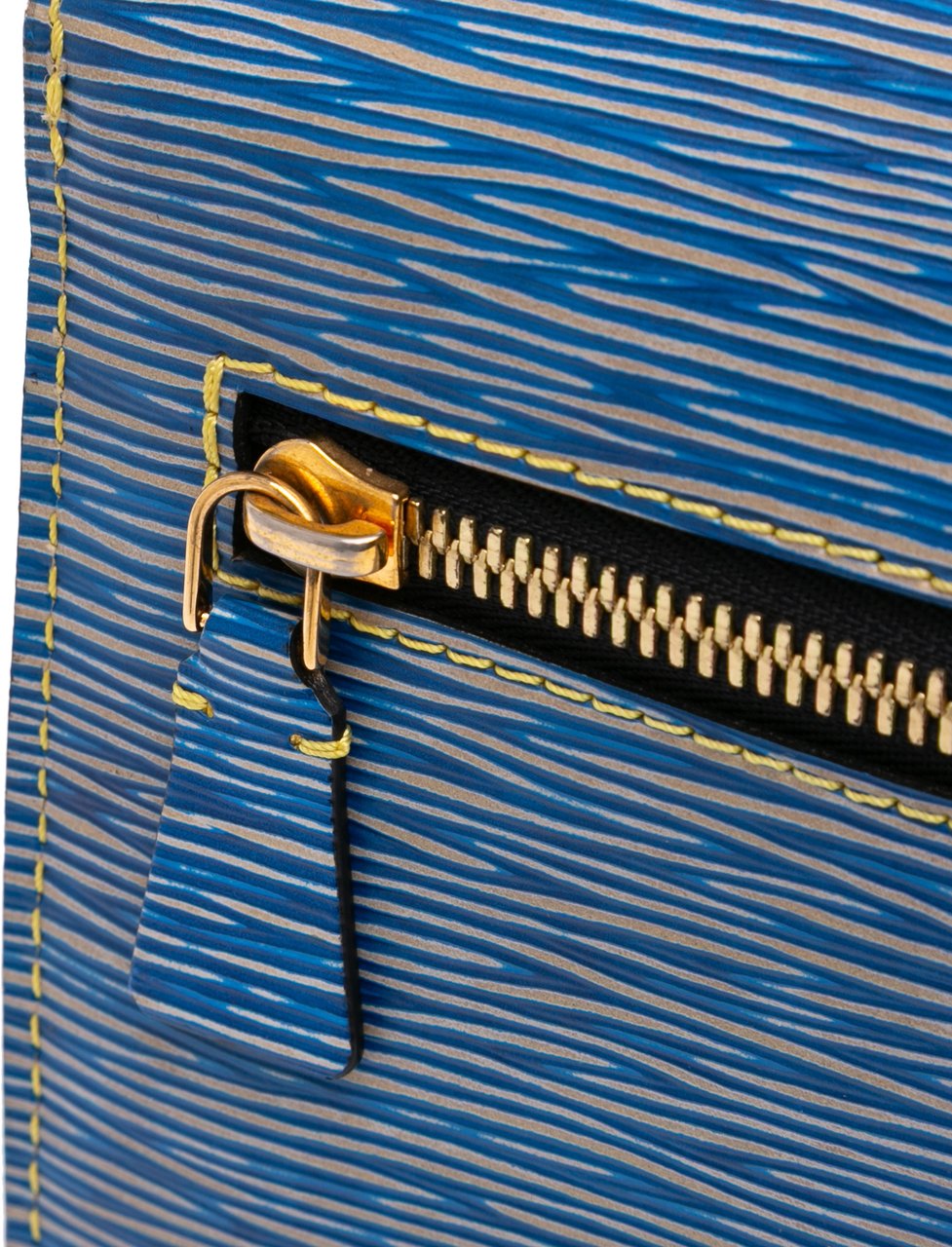 Louis Vuitton Epi Denim Pochette Metis Blauw