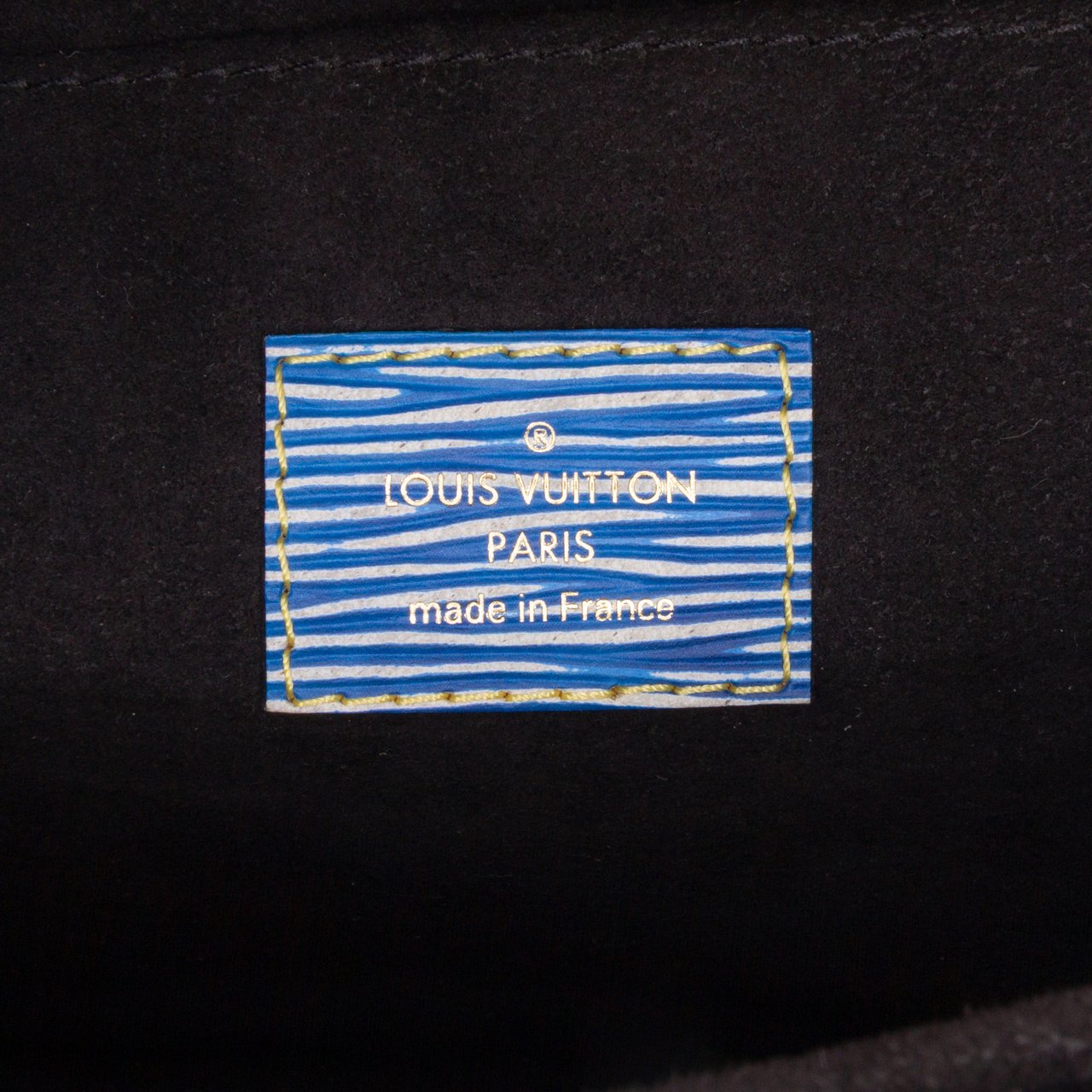 Louis Vuitton Epi Denim Pochette Metis Blauw