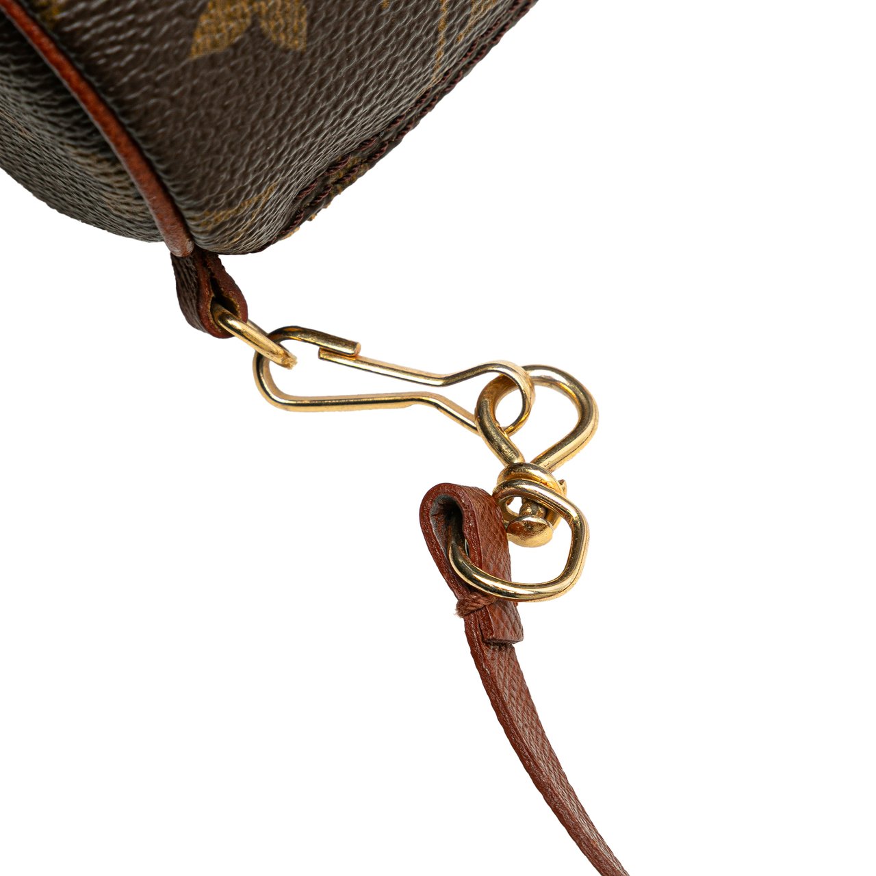 Louis Vuitton Monogram Papillon Pochette Bruin