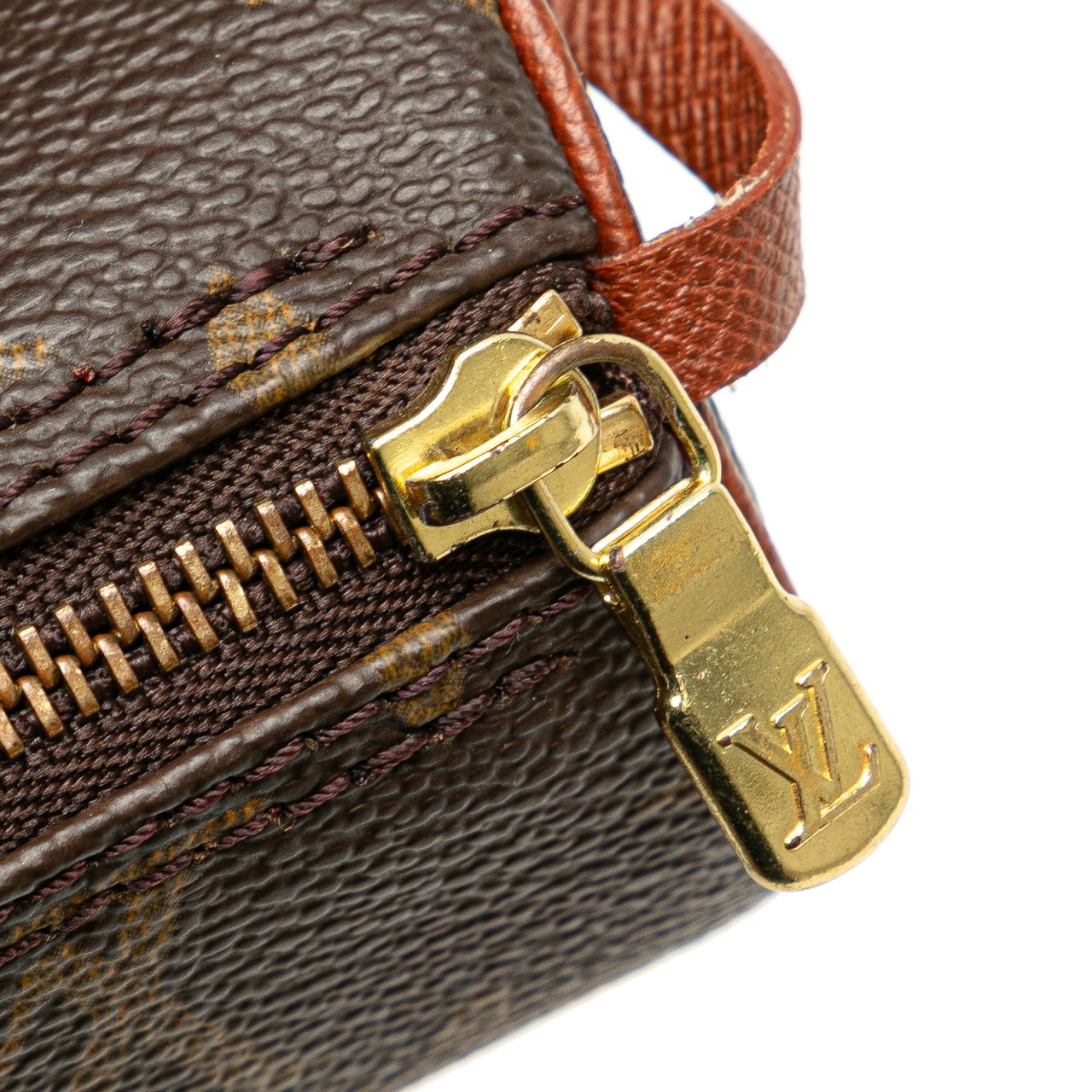 Louis Vuitton Monogram Papillon Pochette Bruin