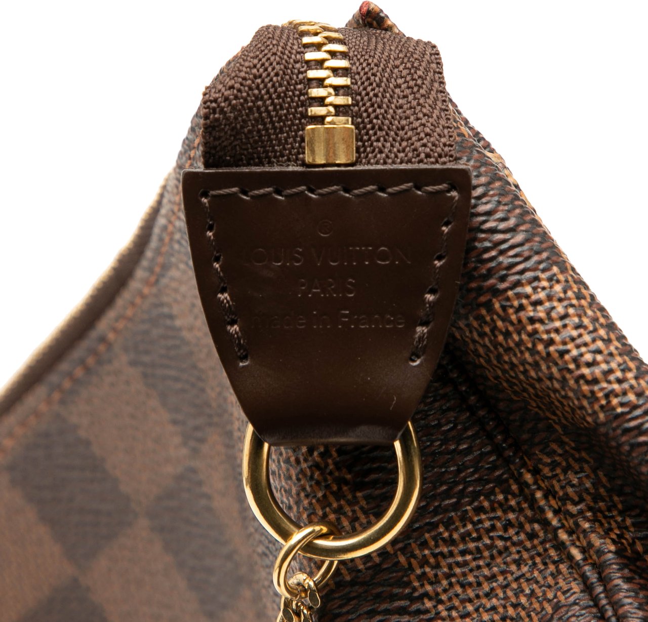 Louis Vuitton Damier Ebene Mini Pochette Accessoires Bruin