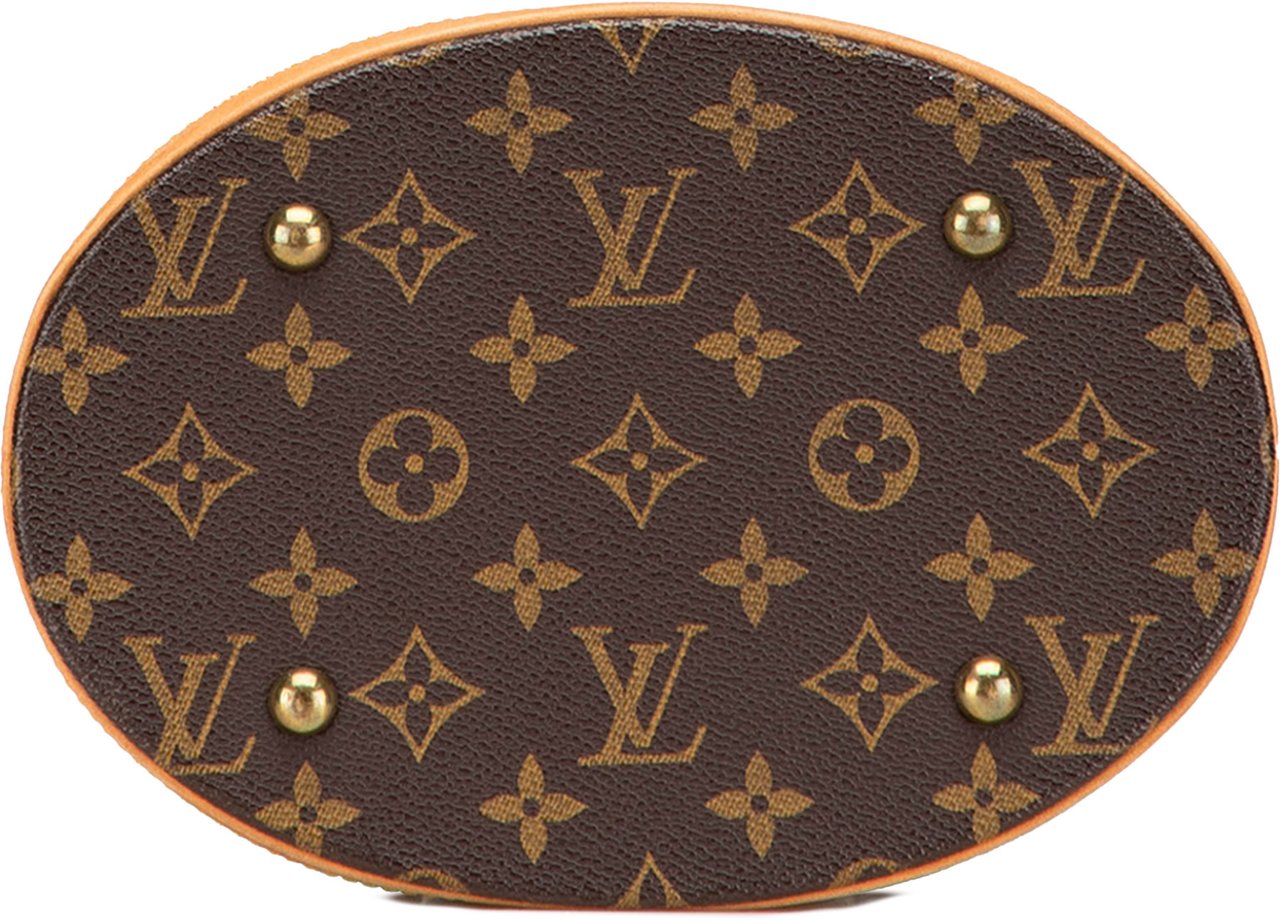 Louis Vuitton Monogram Petit Bucket Bruin