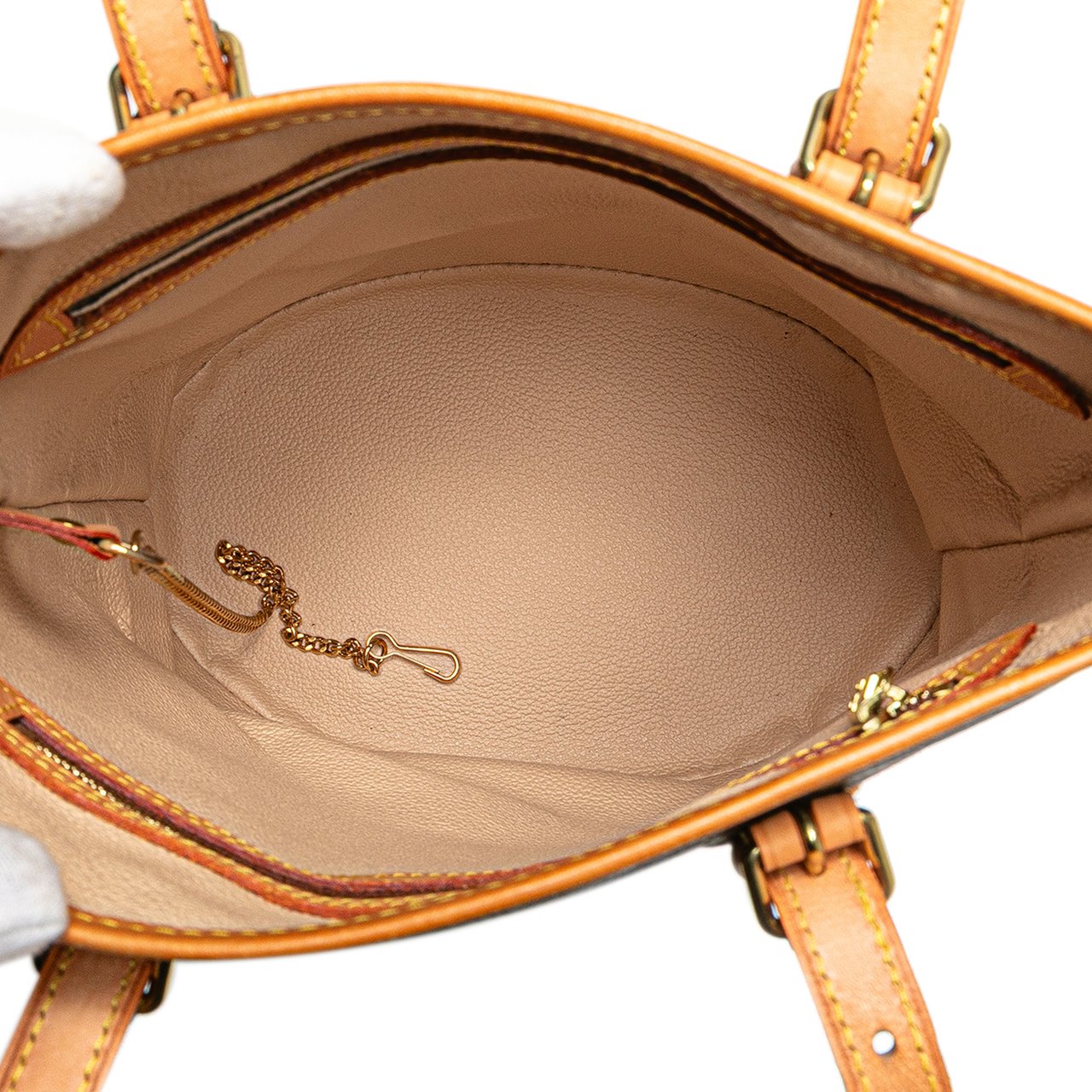 Louis Vuitton Monogram Petit Bucket Bruin