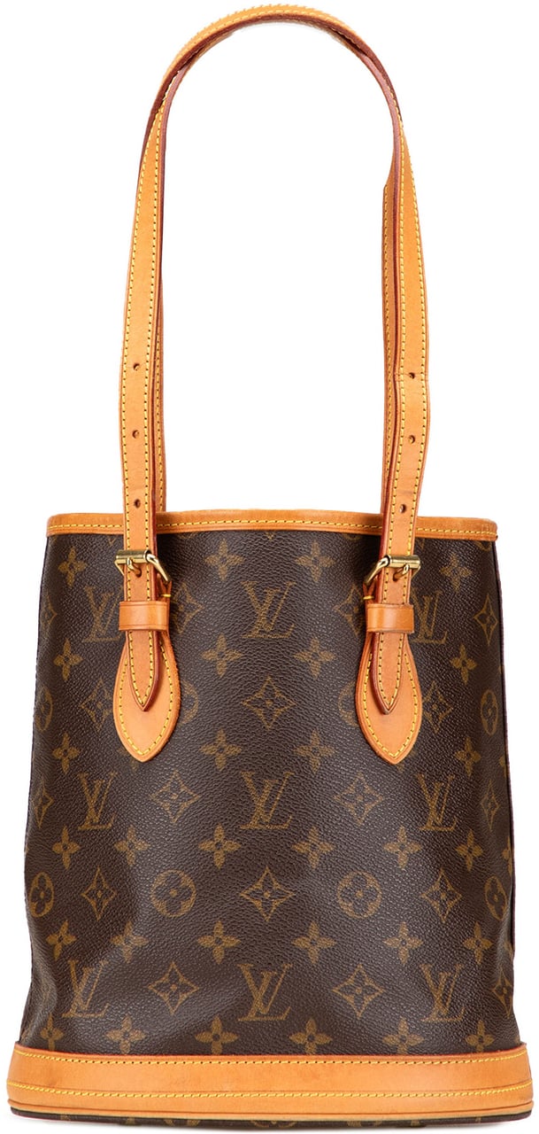 Louis Vuitton Monogram Petit Bucket Bruin