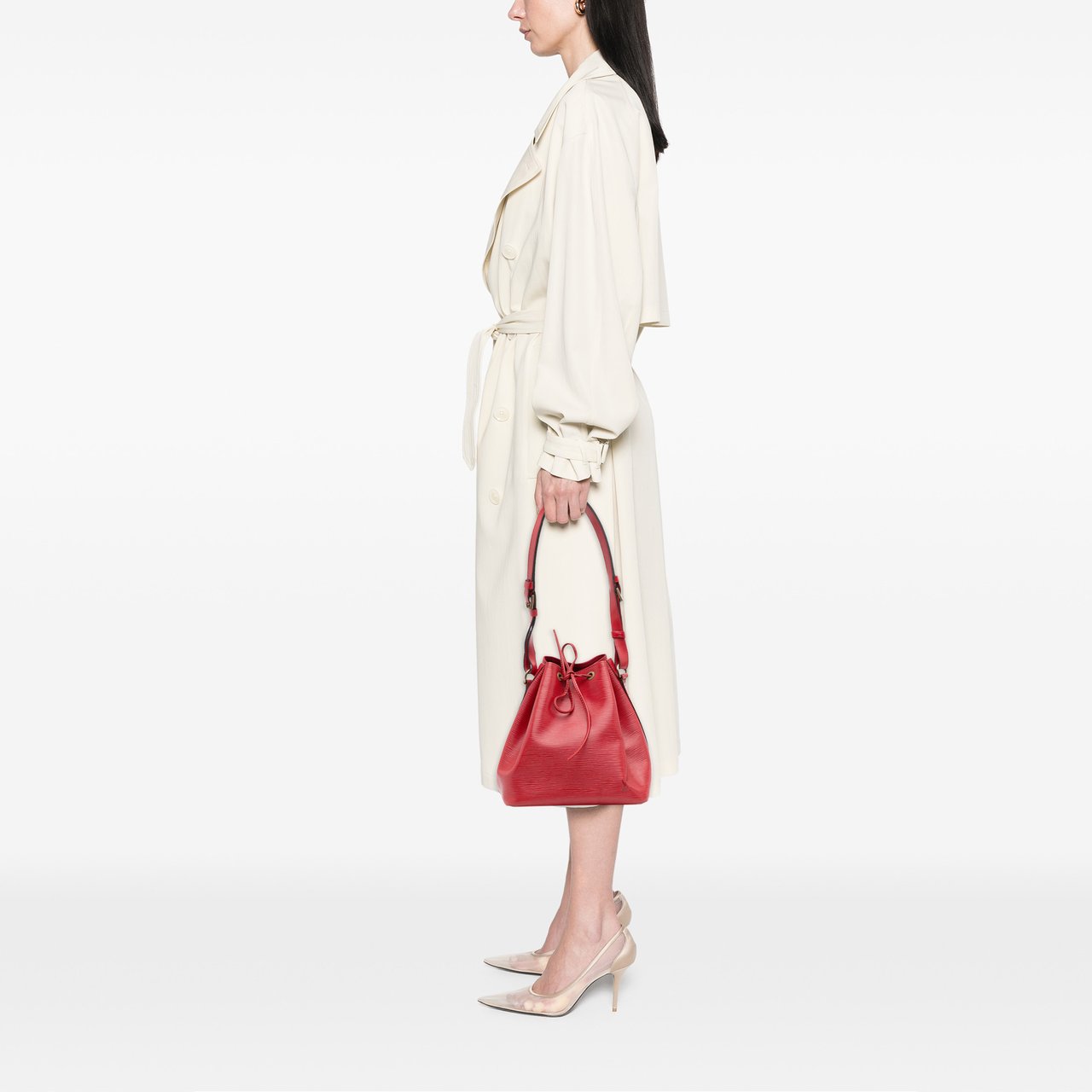 Louis Vuitton Epi Petit Noe Rood