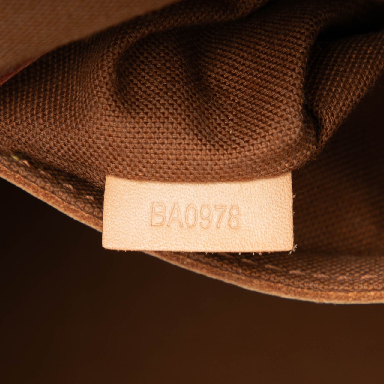 Louis Vuitton Monogram Alma PM Bruin