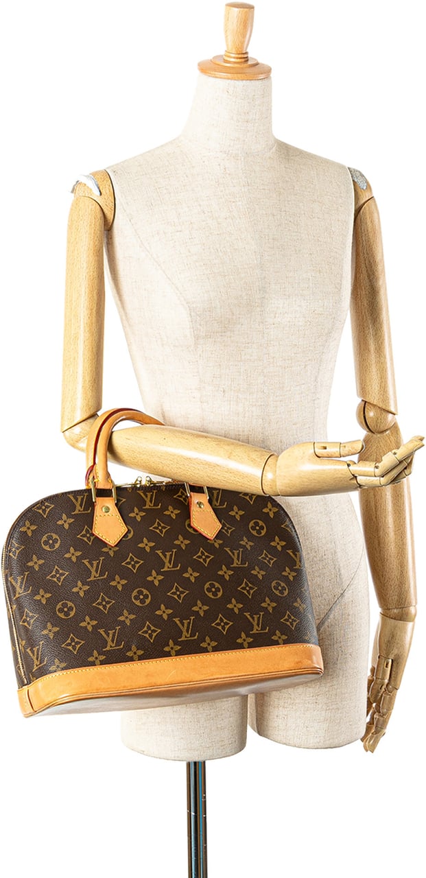 Louis Vuitton Monogram Alma PM Bruin