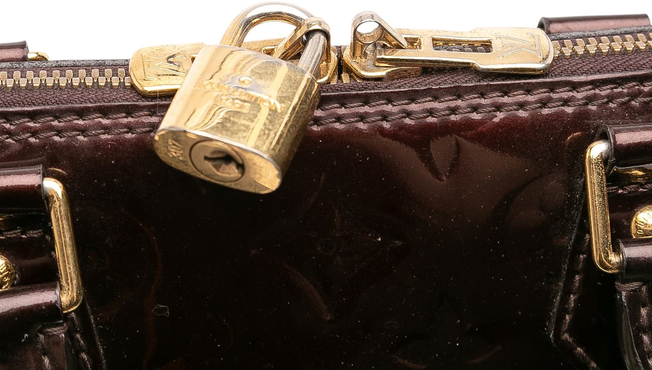 Louis Vuitton Monogram Vernis Alma PM Rood