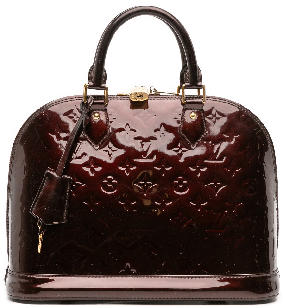 Louis Vuitton Monogram Vernis Alma PM Rood