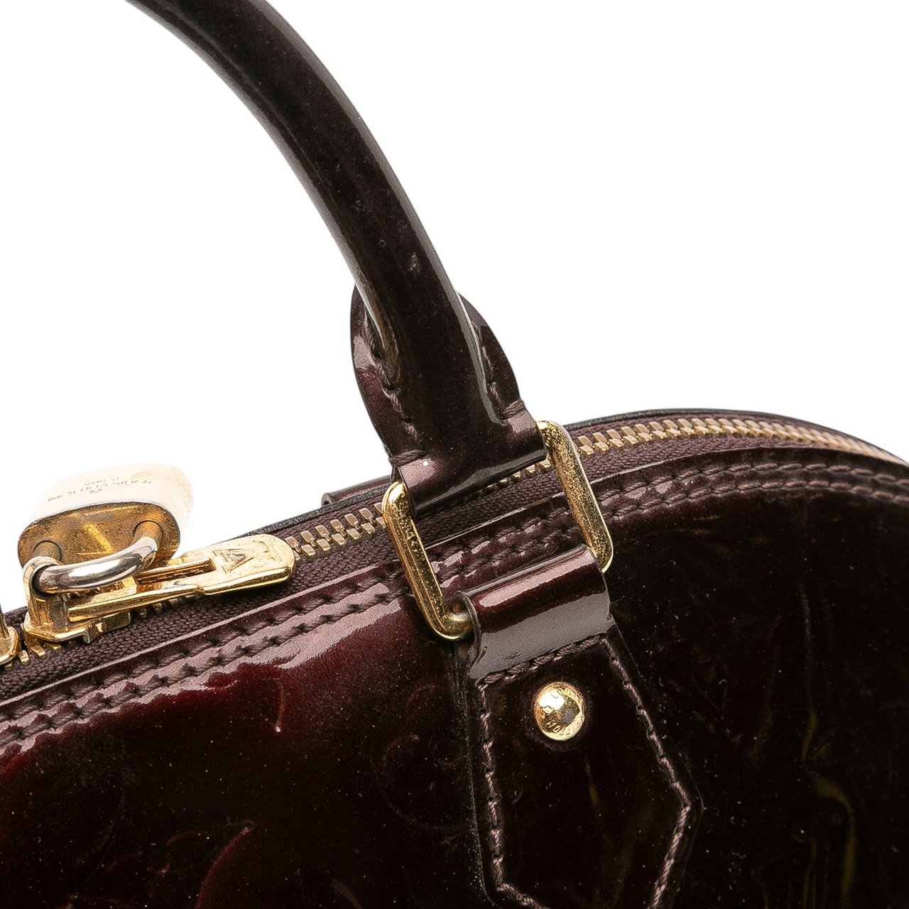 Louis Vuitton Monogram Vernis Alma PM Rood