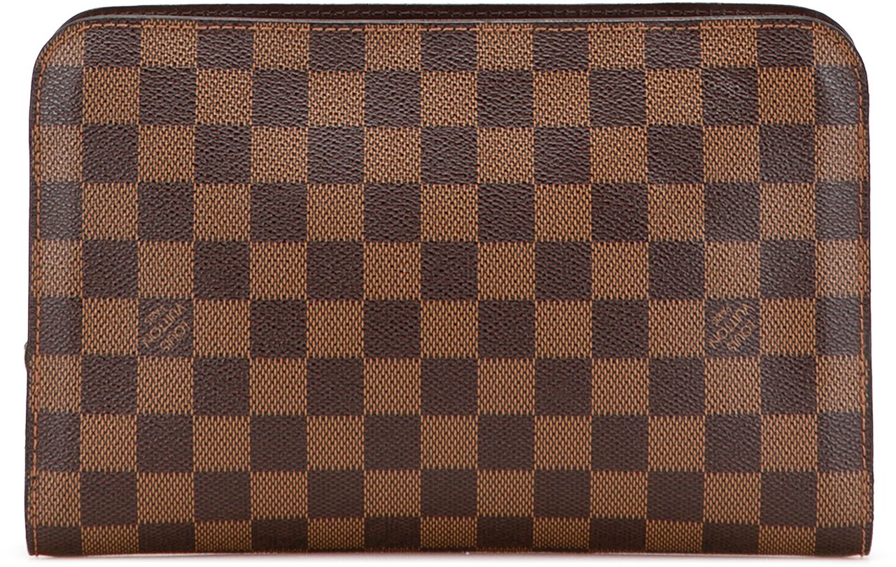 Louis Vuitton Damier Ebene Saint Louis Pochette Bruin