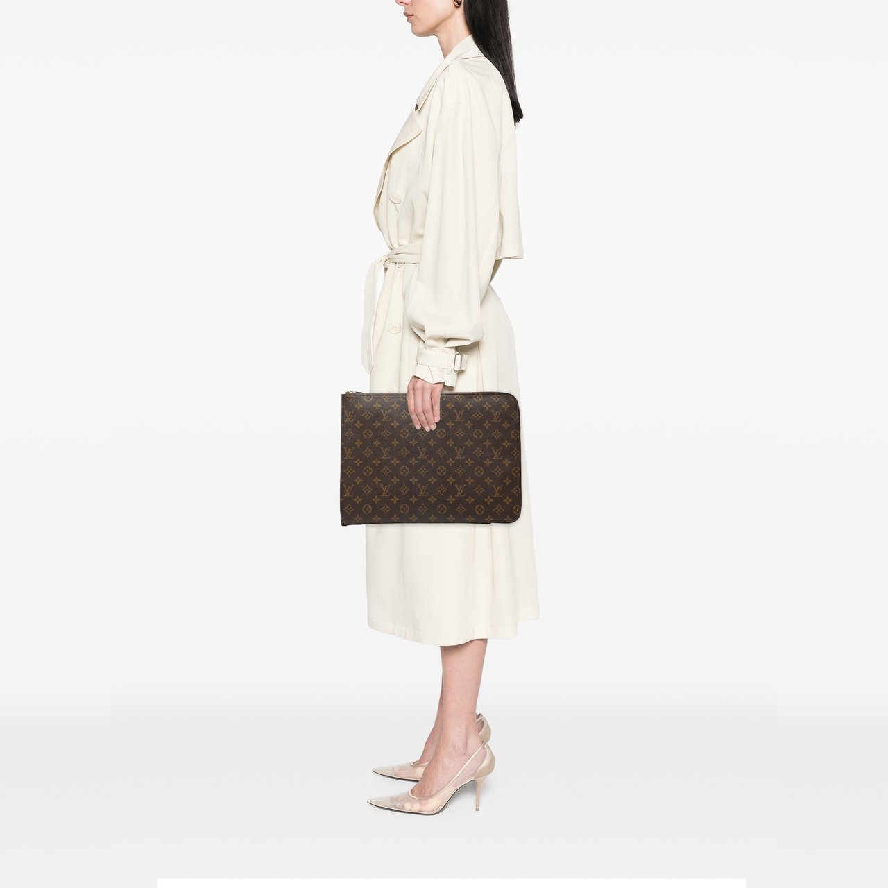 Louis Vuitton Monogram Poche Documents Portfolio Bruin