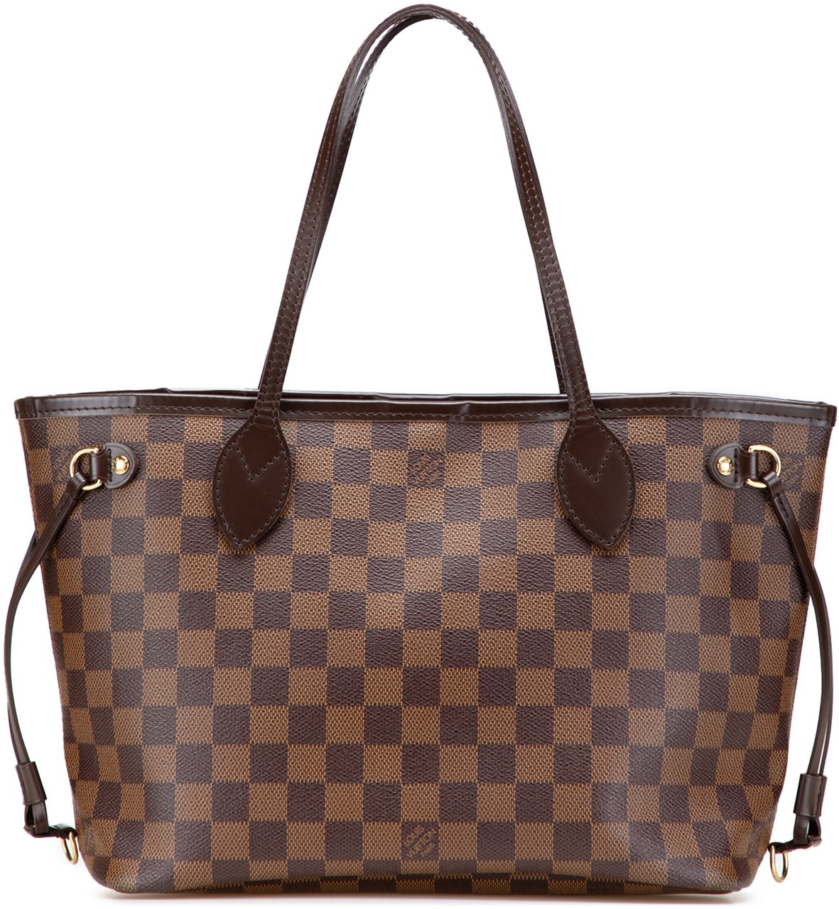 Louis Vuitton Damier Ebene Neverfull PM Bruin