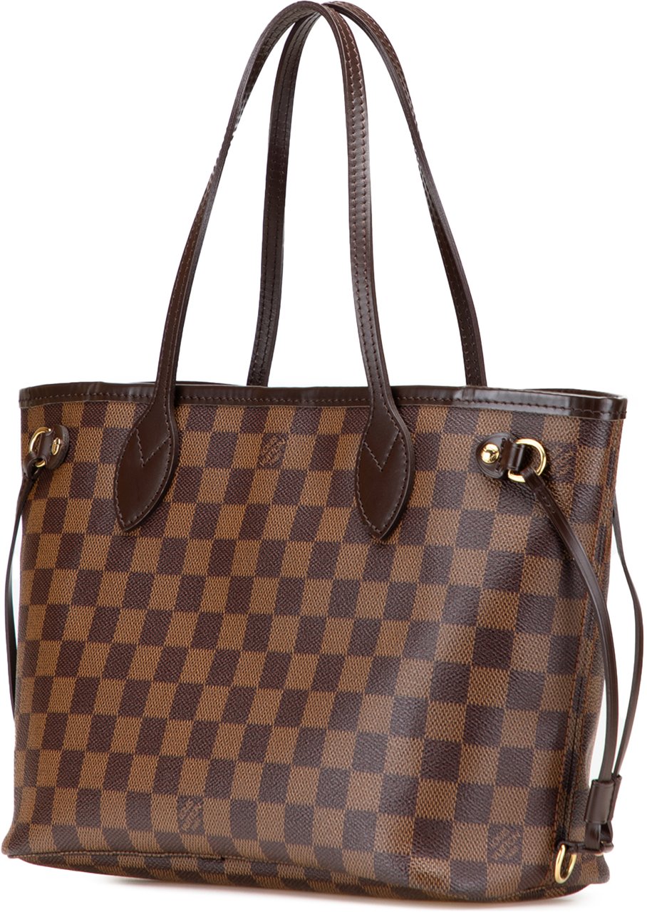 Louis Vuitton Damier Ebene Neverfull PM Bruin