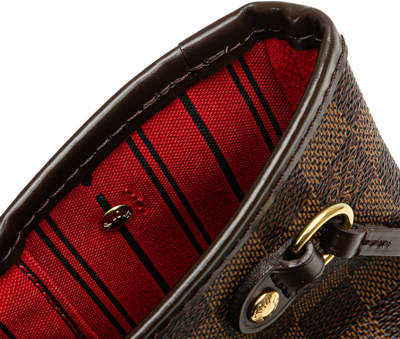 Louis Vuitton Damier Ebene Neverfull PM Bruin