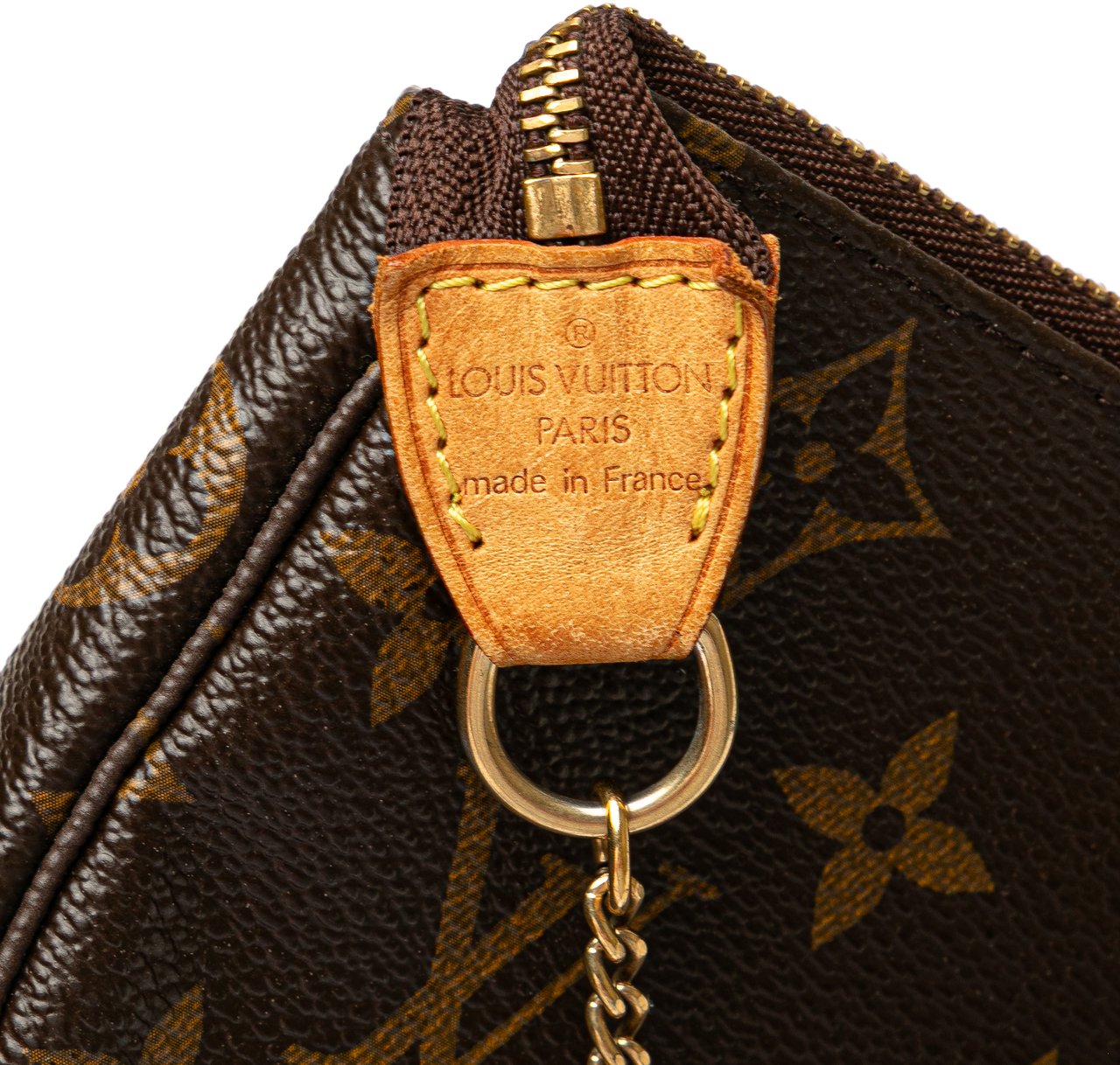 Louis Vuitton Monogram Trunks and Bags Mini Pochette Accessoires Bruin