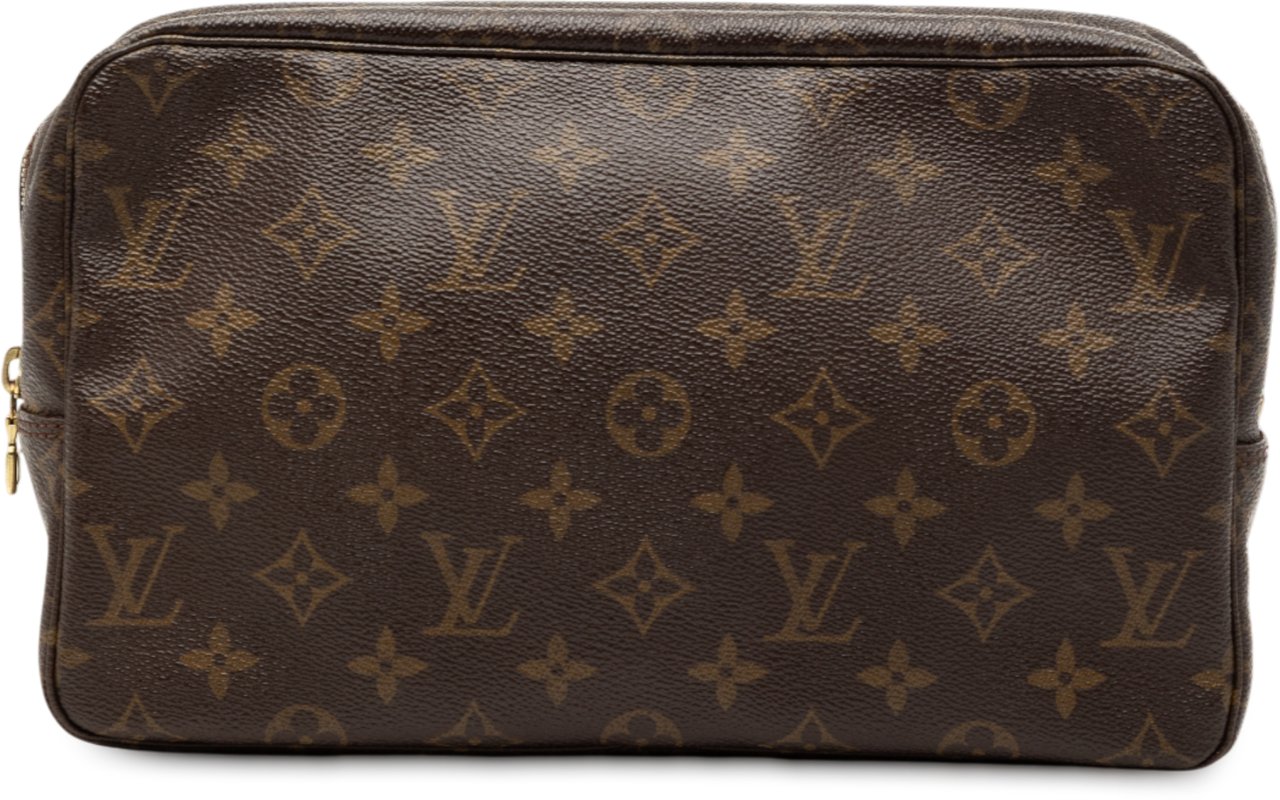 Louis Vuitton Monogram Trousse Toilette 28 Bruin