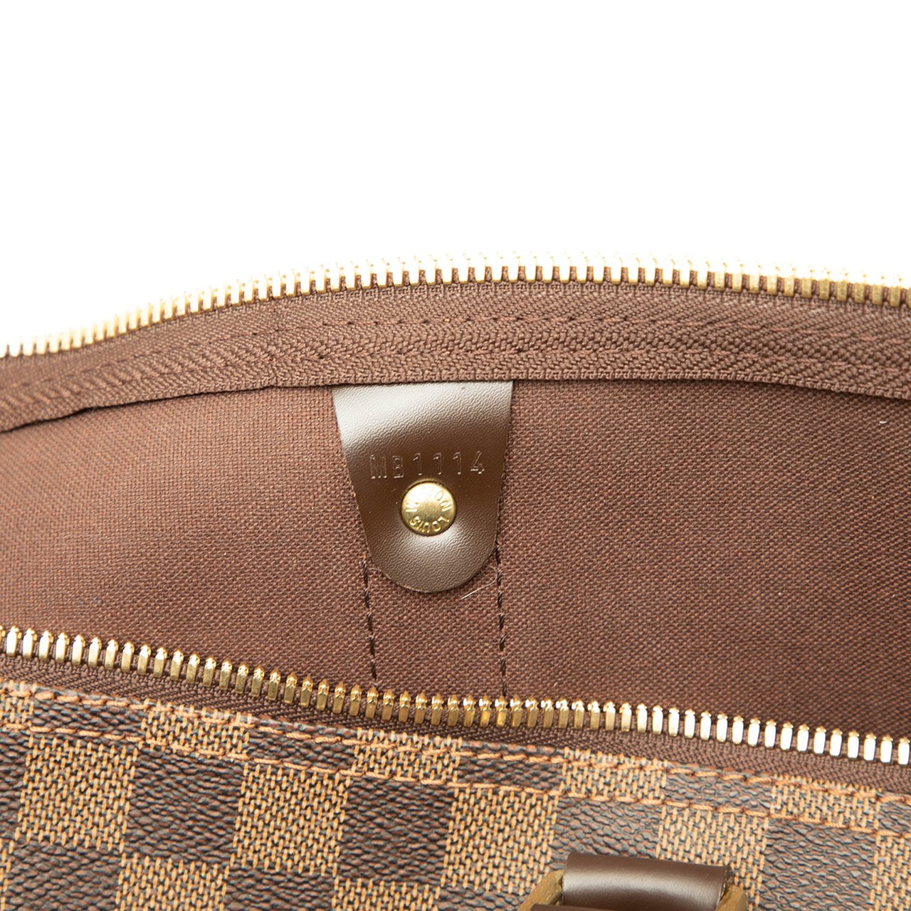 Louis Vuitton Damier Ebene Keepall Bandouliere 45 Bruin