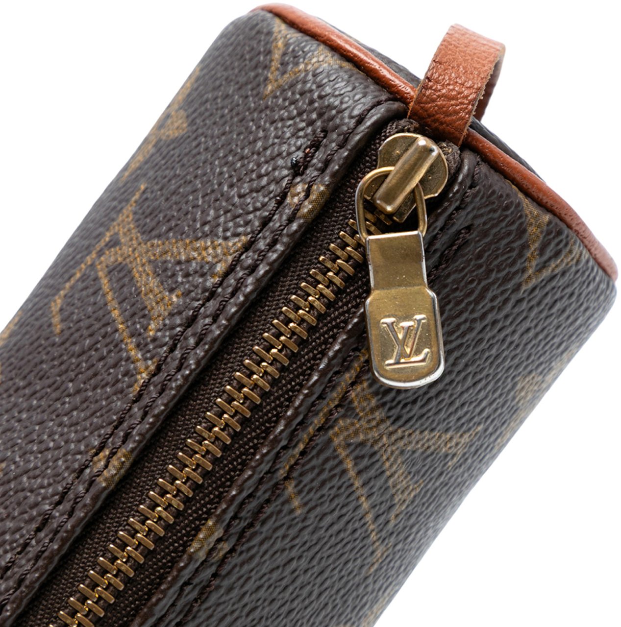Louis Vuitton Monogram Papillon Pochette Bruin
