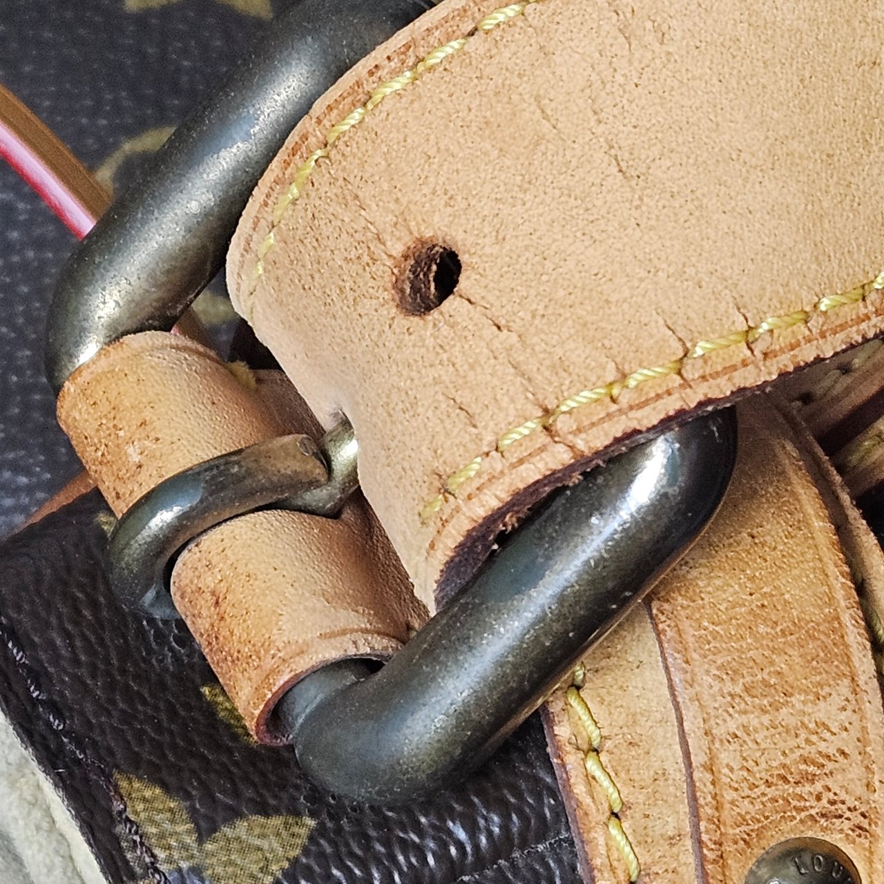 Louis Vuitton Louis Vuitton Canvas Monogram Hudson PM Shoulder Bag Bruin