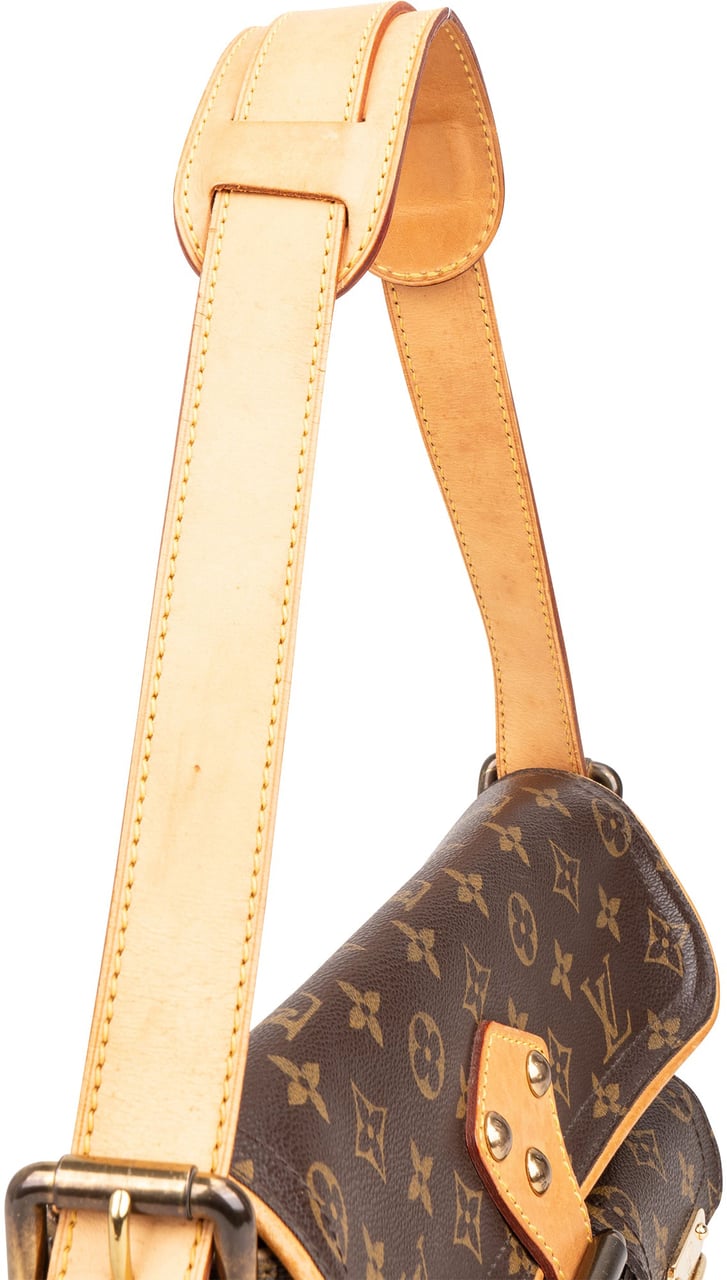 Louis Vuitton Louis Vuitton Canvas Monogram Hudson PM Shoulder Bag Bruin
