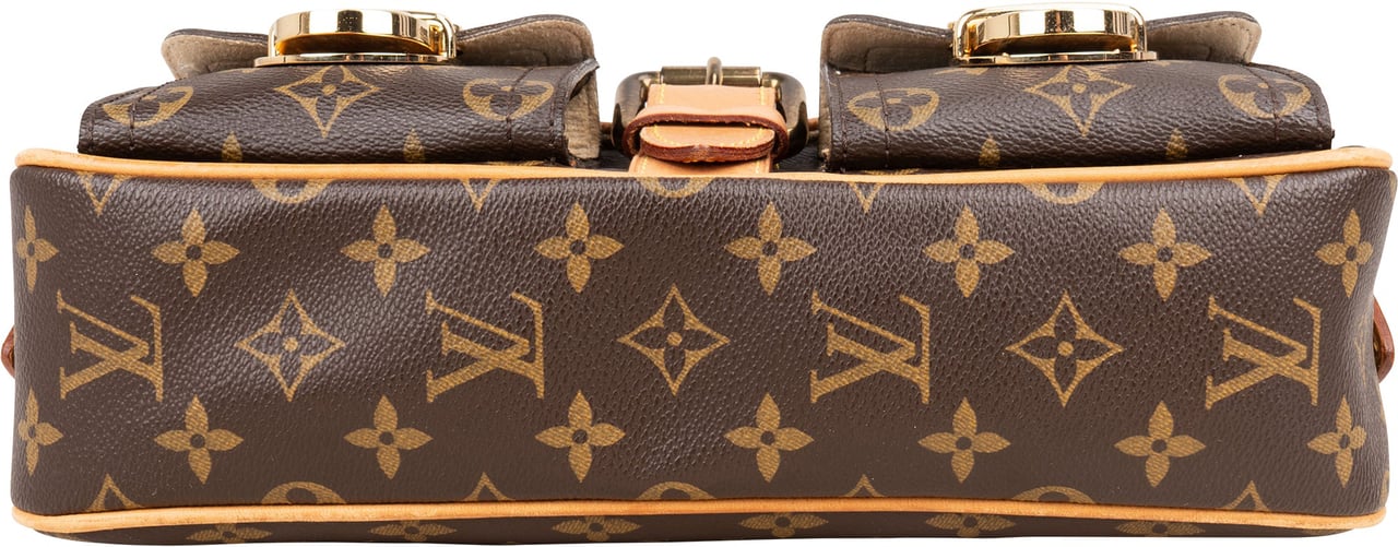 Louis Vuitton Louis Vuitton Canvas Monogram Hudson PM Shoulder Bag Bruin