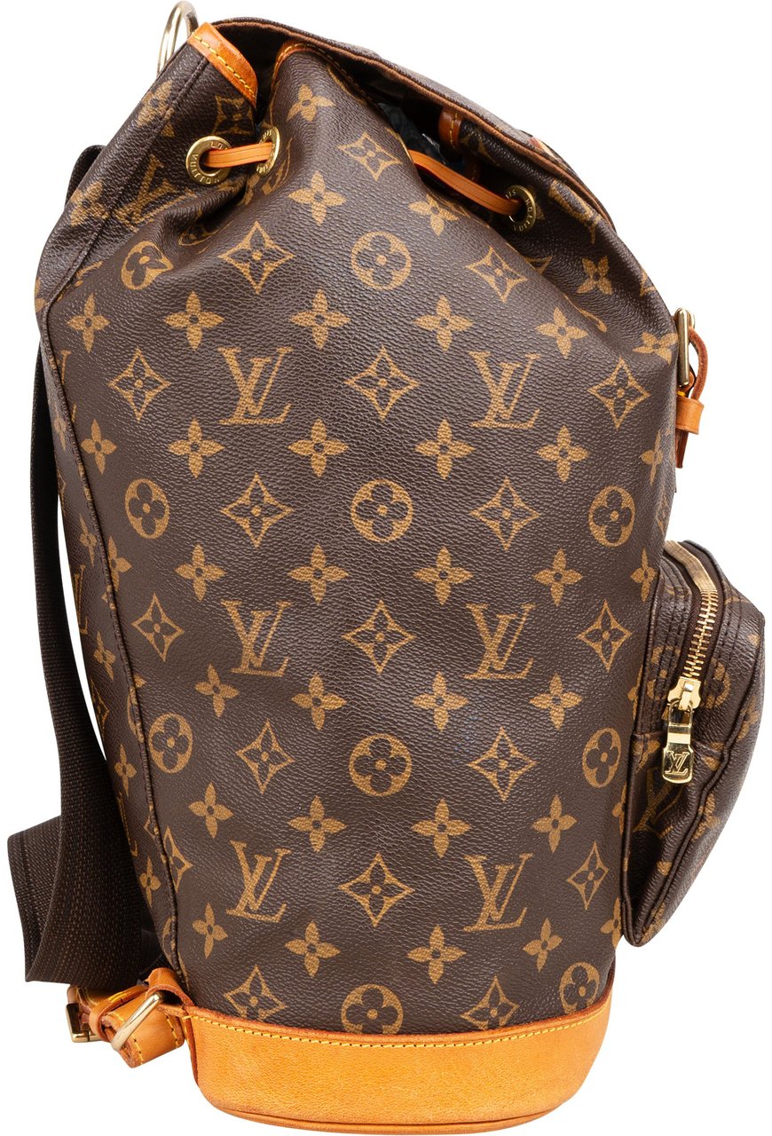 Louis Vuitton Louis Vuitton Canvas Monogram Montsouris GM Backpack Bruin