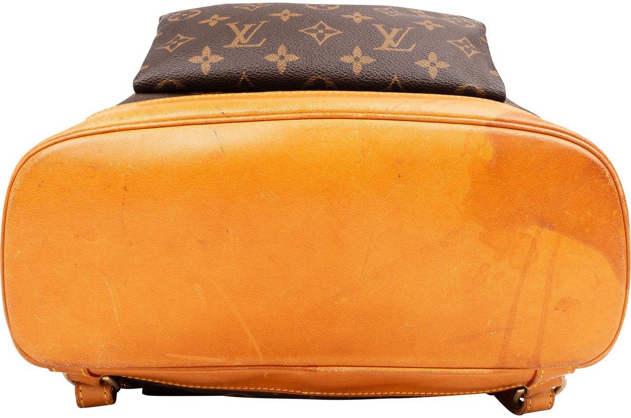 Louis Vuitton Louis Vuitton Canvas Monogram Montsouris GM Backpack Bruin