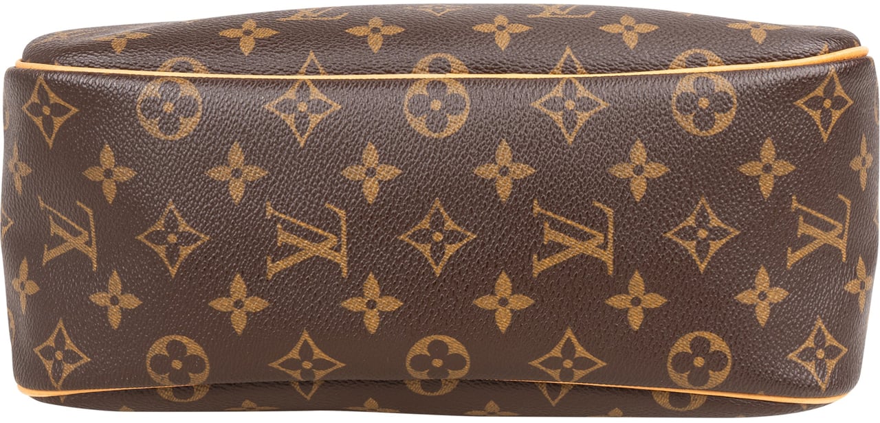 Louis Vuitton Louis Vuitton Canvas Monogram Trouville Handbag Bruin