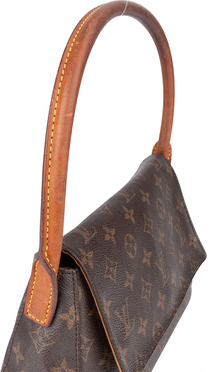 Louis Vuitton Louis Vuitton Canvas Monogram Looping PM Shoulder Bag Bruin