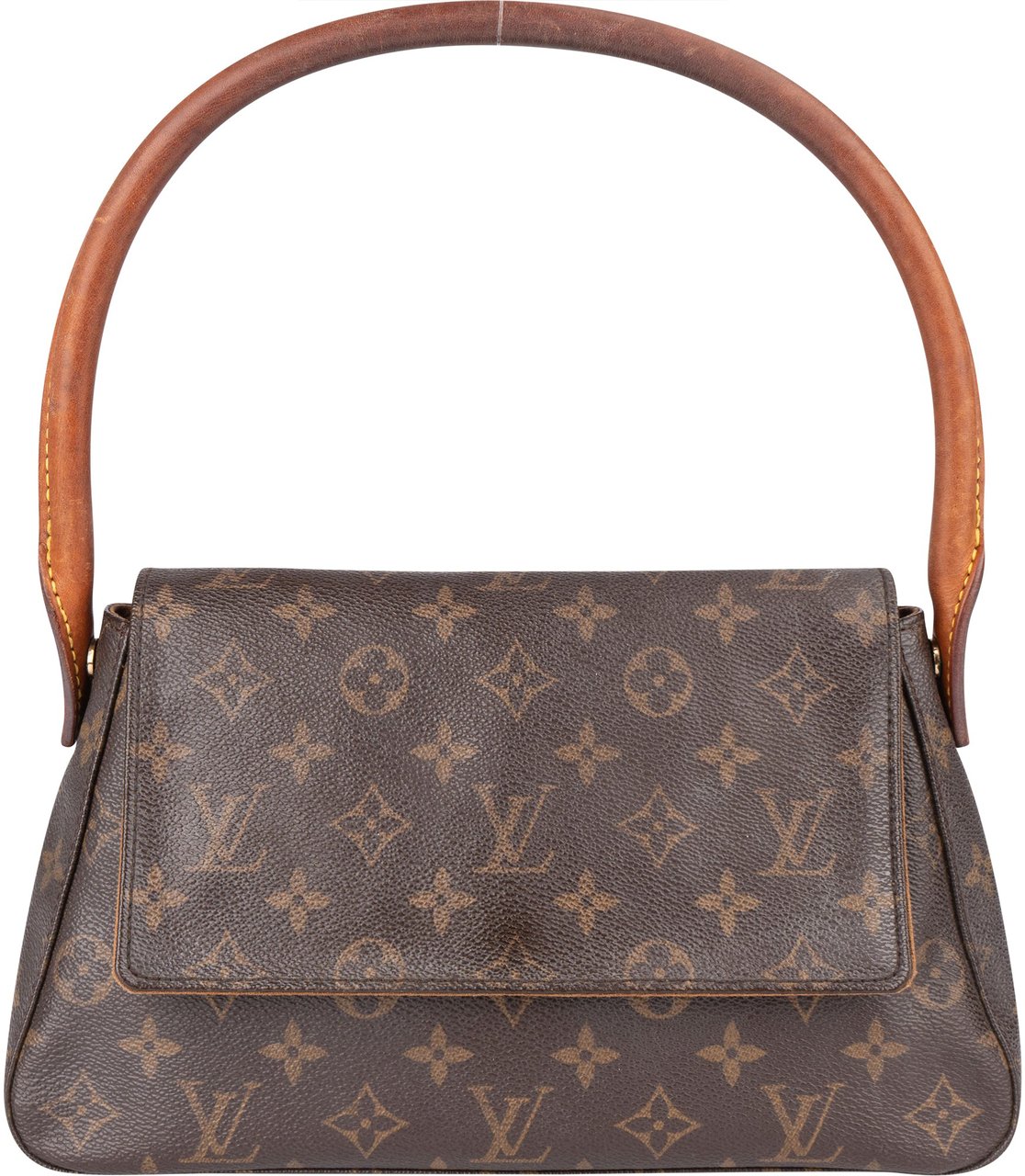 Louis Vuitton Louis Vuitton Canvas Monogram Looping PM Shoulder Bag Bruin
