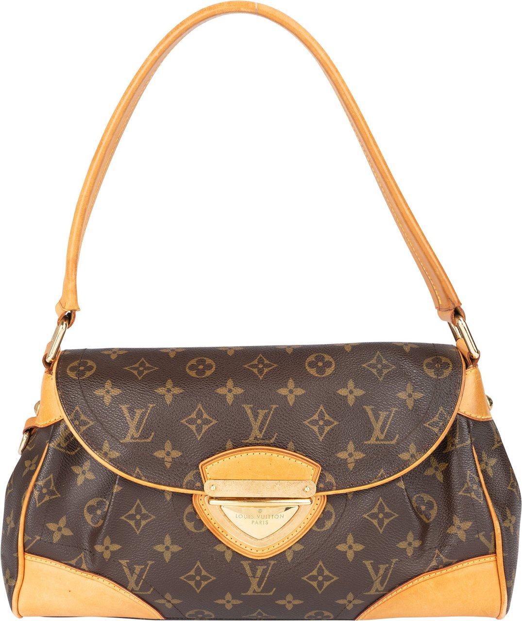 Louis Vuitton Louis Vuitton Canvas Monogram Beverly MM Shoulder Bag Bruin
