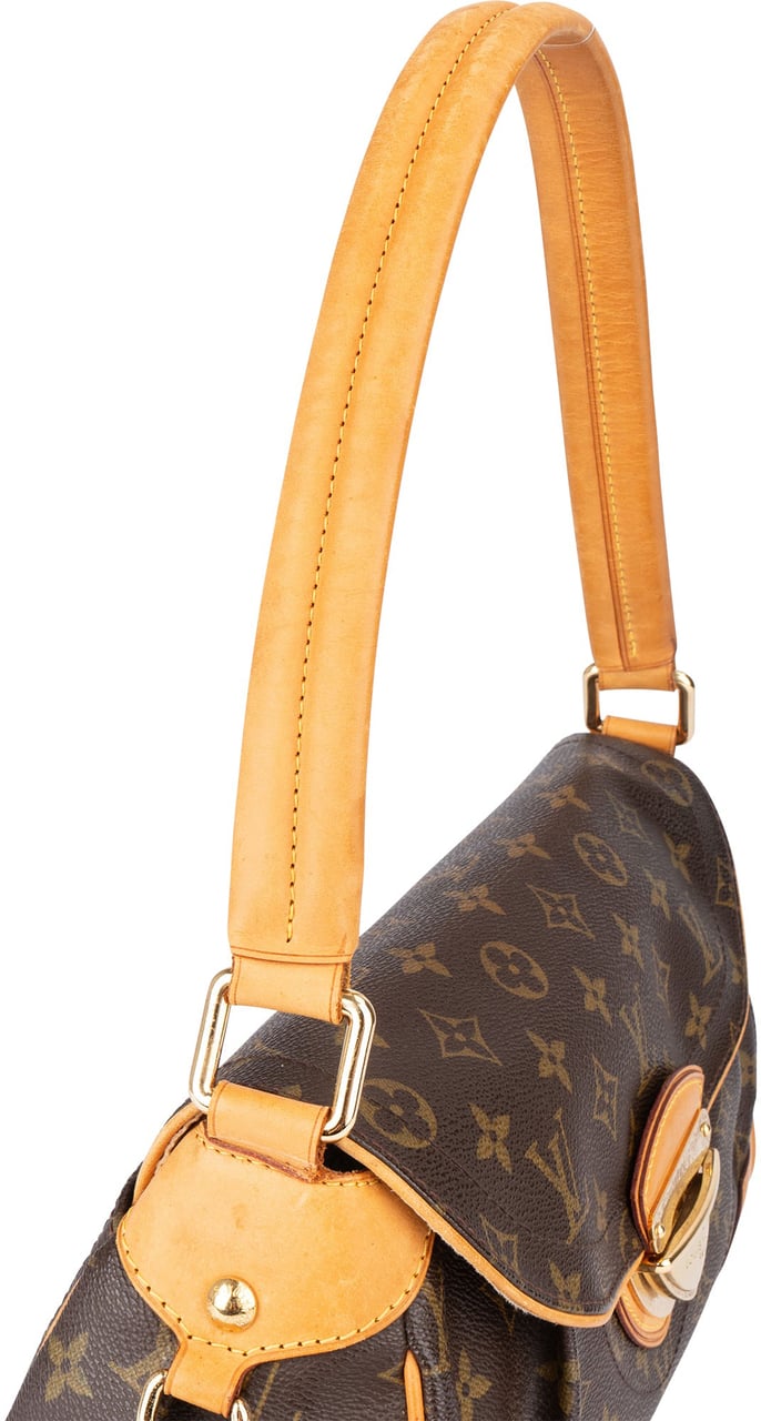 Louis Vuitton Canvas Monogram Beverly MM Shoulder Bag Bruin