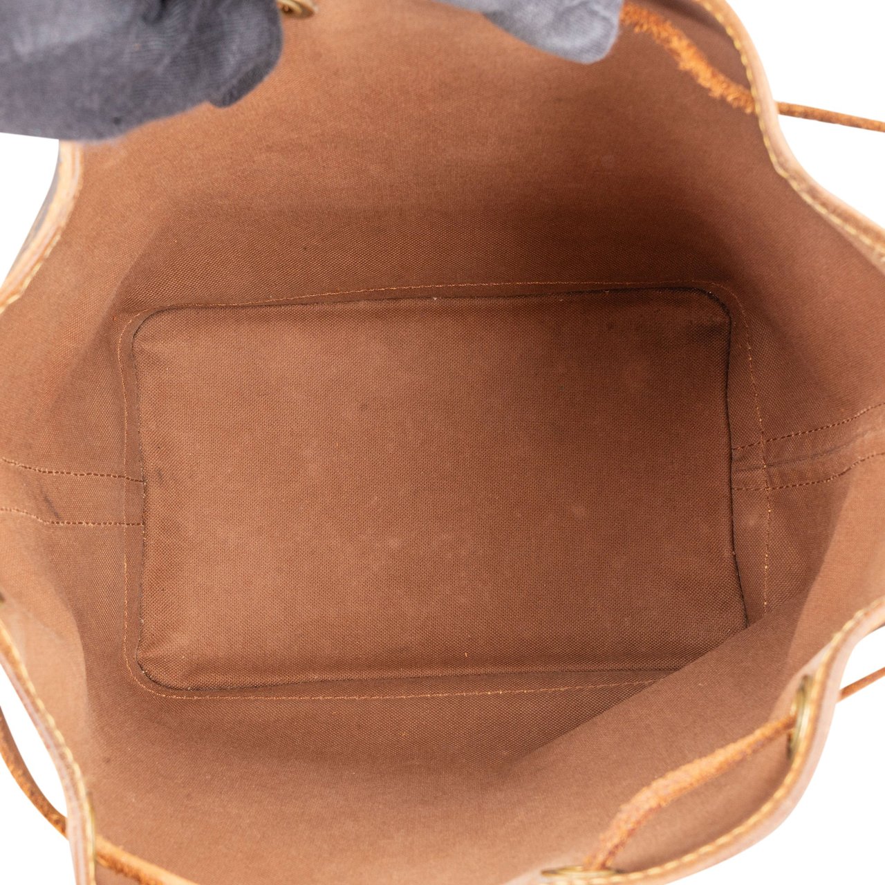 Louis Vuitton Canvas Monogram Noe BB Crossbody Bag Bruin