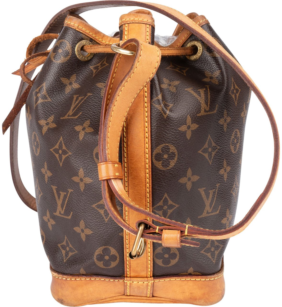 Louis Vuitton Canvas Monogram Noe BB Crossbody Bag Bruin